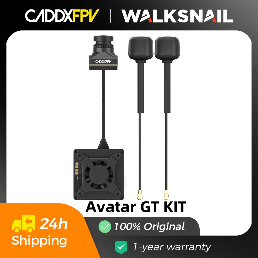 Walksnail Avatar Gt Kit 2W Vtx - CaddxFPV Walksnail Avatar GT KIT Saja,